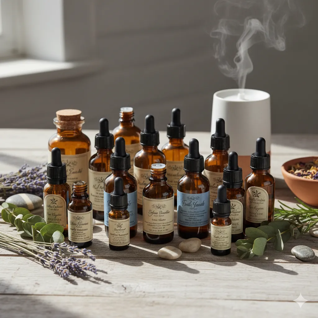 Essential oils collection